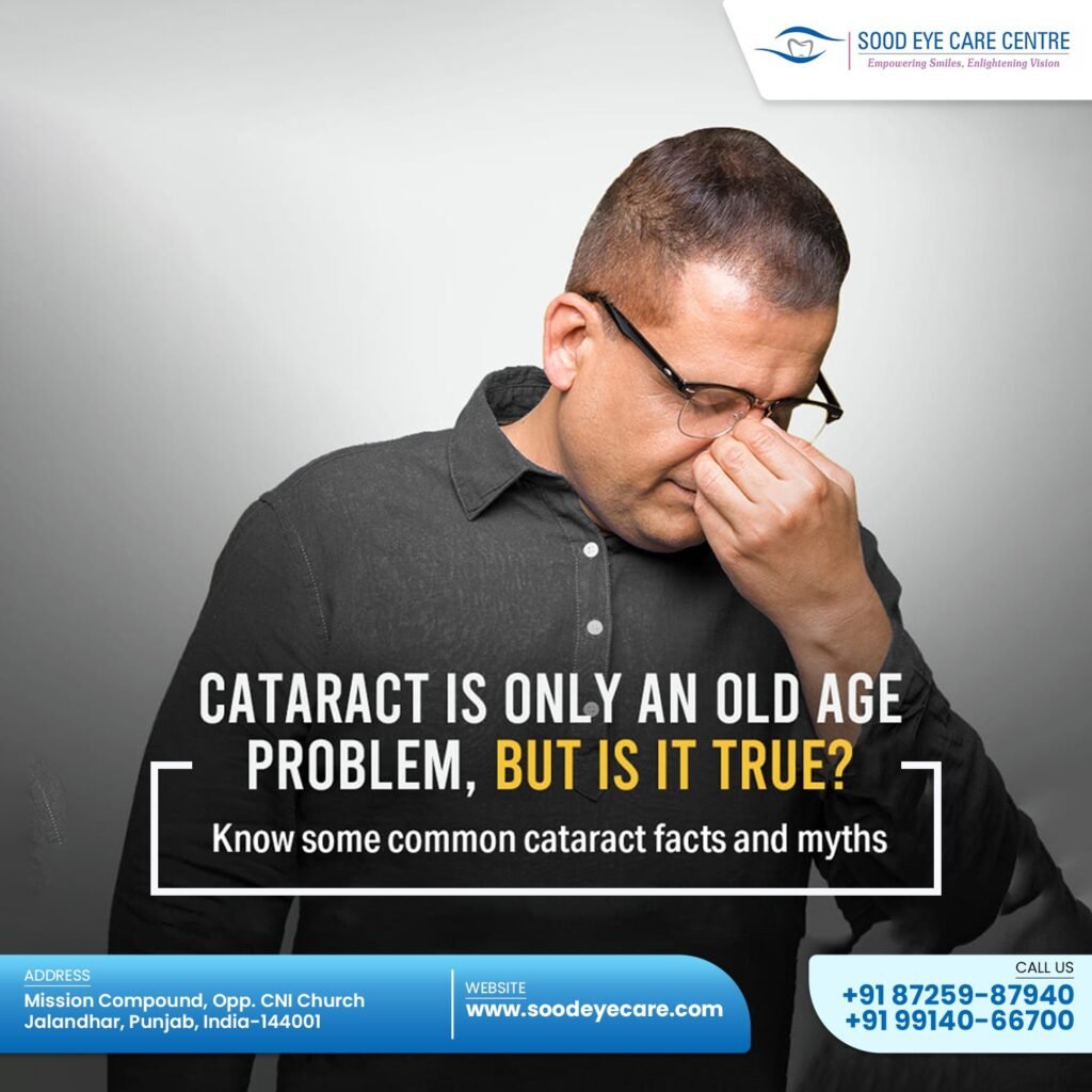 Cataract surgery is often surrounded by misconceptions. At Sood Eye Care Center, we clarify that the procedure is safe, quick, and painless. Many believe it leads to blindness, but it actually restores vision. Don't let myths deter you; consult us for accurate information and expert care!