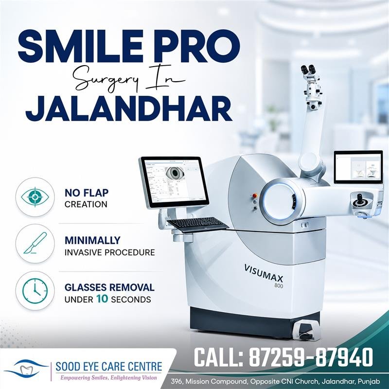 SMILE Pro Jalandhar | Affordable Vision Correction