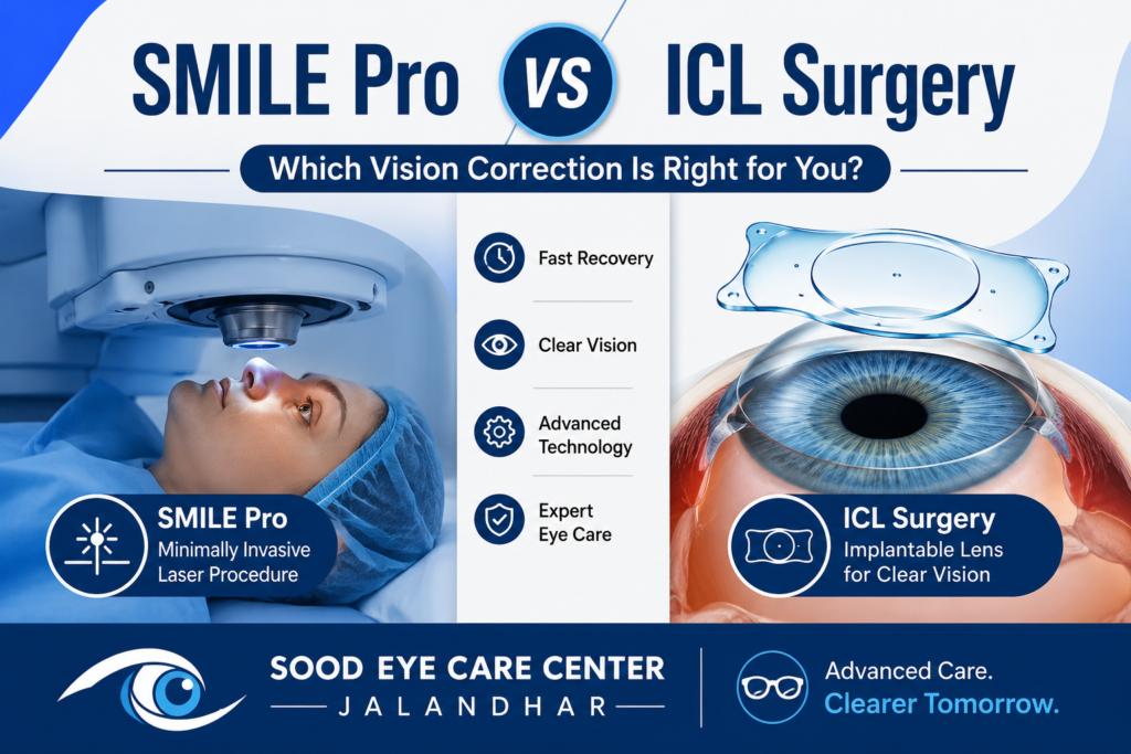 Smile Pro Vs Icl Surgery