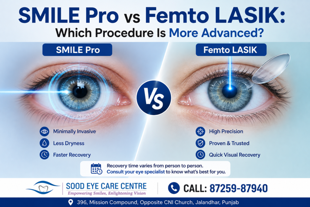 SMILE Pro vs Femto LASIK